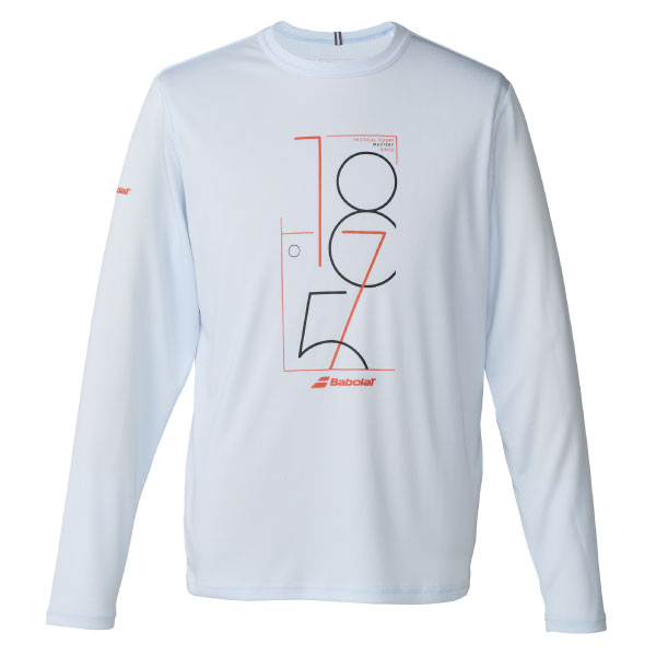 バボラ PLAY LONG SLEEVE SHIRT （ BUP6500-IB00 ）[ Babolat MS メンズ ]26SS