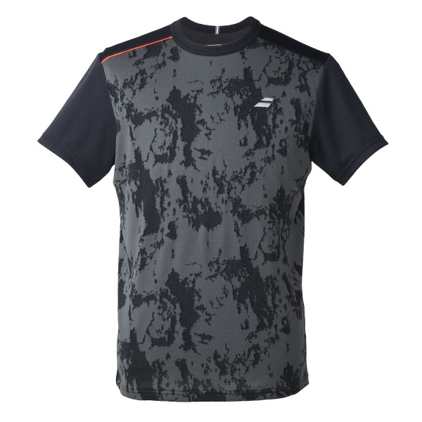 バボラ PLAY SHORT SLEEVE SHIRT （ BUP6501-BK00 ）[ Babolat MS メンズ ]26SS