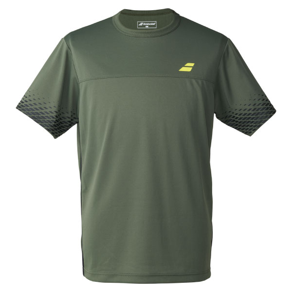 【販売開始前商品 2月下旬発売予定】バボラ PLAY SHORT SLEEVE SHIRT （ BUP6504-GR00 ）[ Babolat MS メンズ ]26SS