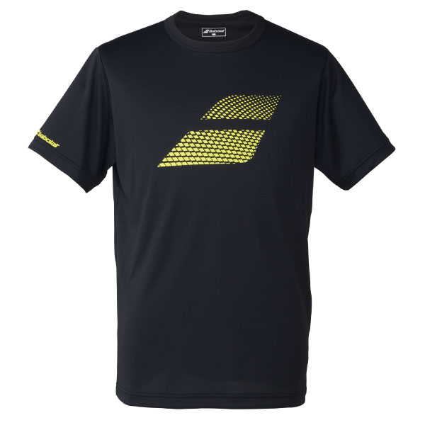 【販売開始前商品 2月下旬発売予定】バボラ PLAY SHORT SLEEVE SHIRT （ BUP6505-BK00 ）[ Babolat MS メンズ ]26SS