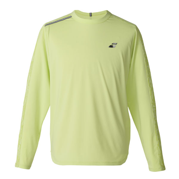 バボラ PLAY LONG SLEEVE SHIRT （ BUP6550-YL00 ）[ Babolat MS メンズ ]26FW