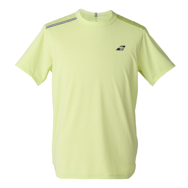 バボラ PLAY SHORT SLEEVE SHIRT （ BUP6551-YL00 ）[ Babolat MS メンズ ]26FW