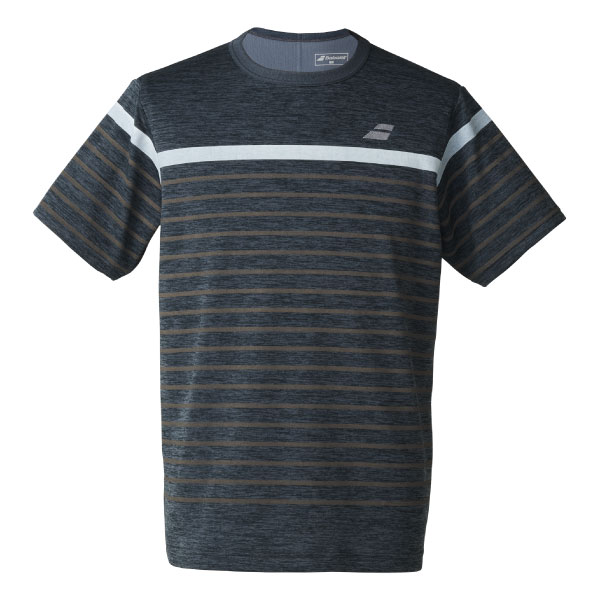 バボラ PLAY SHORT SLEEVE SHIRT （ BUP6554-BK00 ）[ Babolat MS メンズ ]26FW
