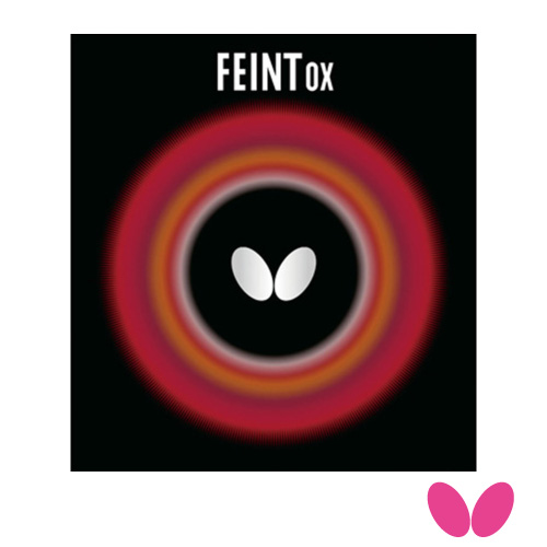 バタフライ フェイントOX（Butterfly FEINT OX 00060）卓球ラバー【メーカー取寄せ商品】