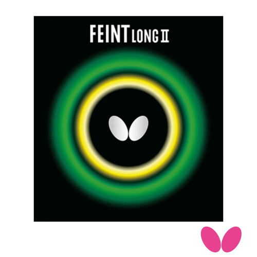 バタフライ フェイント ロング2 OX（Butterfly FEINT LONG II OX 00200）卓球ラバー【メーカー取寄せ商品】
