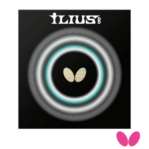 バタフライ イリウスB 超ゴクウス（Butterfly ILIUS B 0.5 00440）卓球ラバー【メーカー取寄せ商品】