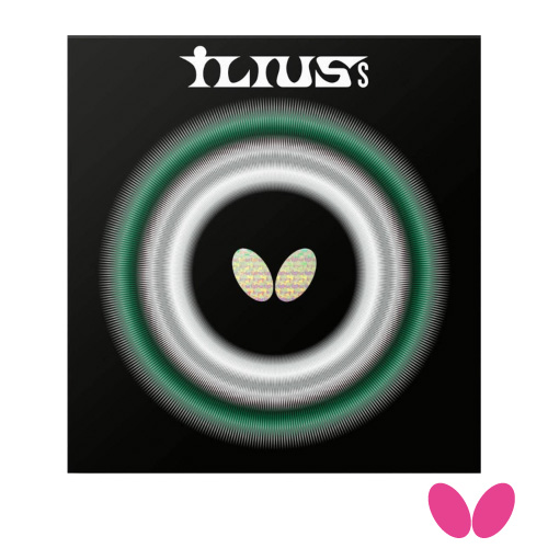 バタフライ イリウスS 超ゴクウス（Butterfly ILIUS S 0.5 00460）卓球ラバー【メーカー取寄せ商品】
