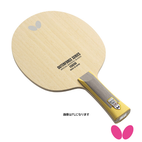 バタフライ アウターフォース ZLC ST（Butterfly OUTERFORCE ZLC 37364）卓球ラケット【メーカー取寄せ商品】