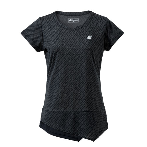 バボラ VS SHORT SLEEVE SHIRT （ BWG3321-BK00 ）[ BabolaT LS レディース ]23SS【ネットバーゲン】
