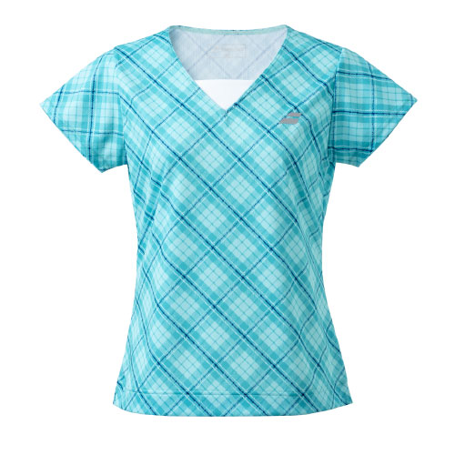 バボラ PURE SHORT SLEEVE SHIRT （ BWG3327-GR00 ）[ BabolaT LS レディース ]23SS【ネットバーゲン】