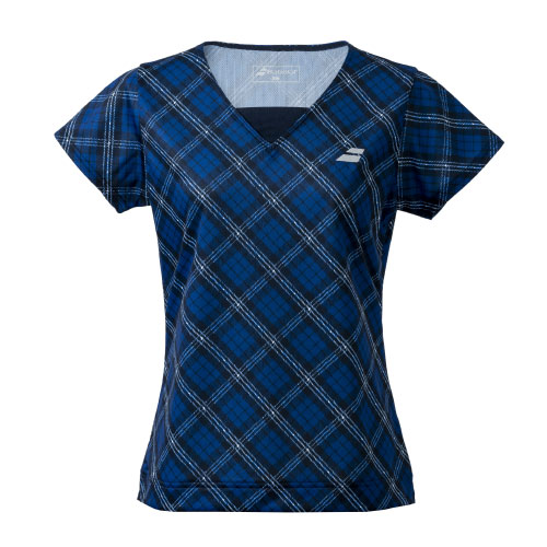 バボラ PURE SHORT SLEEVE SHIRT （ BWG3327-NV00 ）[ BabolaT LS レディース ]23SS【ネットバーゲン】