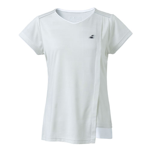 バボラ VS SHORT SLEEVE SHIRT （ BWG3371-WH00 ）[ BabolaT LS レディース ]23FW【ネットバーゲン】