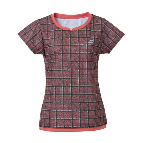 バボラ PURE SHORT SLEEVE SHIRT （ BWG3377-PK00 ）[ BabolaT LS レディース ]23FW【ネットバーゲン】