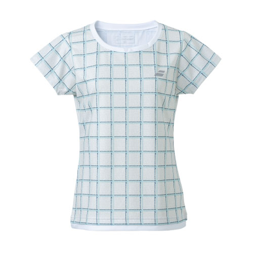 バボラ PURE SHORT SLEEVE SHIRT （ BWG3377-WH00 ）[ BabolaT LS レディース ]23FW【ネットバーゲン】