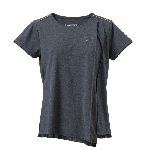 バボラ VS SHORT SLEEVE SHIRT （ BWG4320-BK00 ）[ BabolaT LS レディース ]24SS【ネットバーゲン】