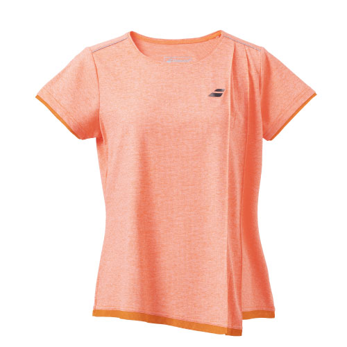 バボラ VS SHORT SLEEVE SHIRT （ BWG4320-OR00 ）[ BabolaT LS レディース ]24SS【ネットバーゲン】