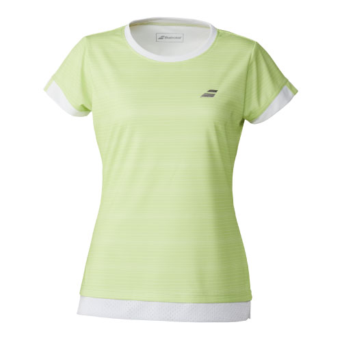 バボラ CLUB SHORT SLEEVE SHIRT （ BWG4330C-GR00 ）[ BabolaT LS レディース ]25SS【ネットバーゲン】