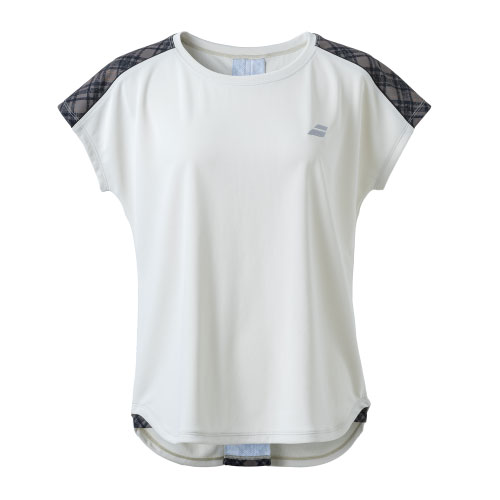 バボラ PURE SHORT SLEEVE SHIRT （ BWG4377-BG00 ）[ BabolaT LS レディース ]24FW【ネットバーゲン】