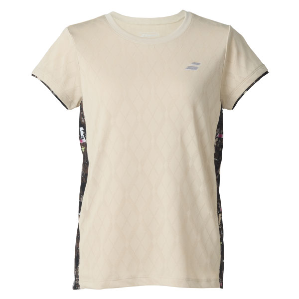 【10月25日～11月5日迄 2BUY10%OFFキャンペーン対象】バボラ PURE SHORT SLEEVE SHIRT （ BWG5373-BG00 ）[ BabolaT LS レディース ]25FW▲