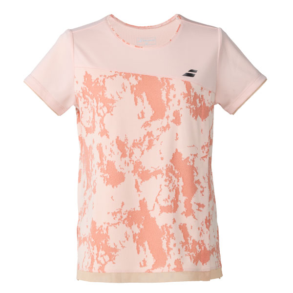 バボラ PLAY SHORT SLEEVE SHIRT （ BWG6320-ME00 ）[ Babolat LS レディース ]26SS