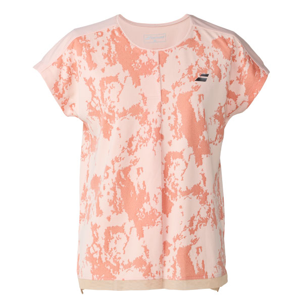 バボラ PLAY SHORT SLEEVE SHIRT （ BWG6321-ME00 ）[ Babolat LS レディース ]26SS