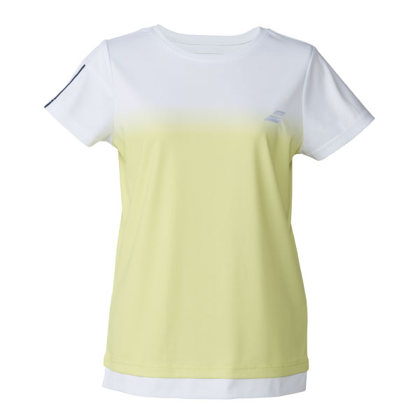 バボラ CLUB SHORT SLEEVE SHIRT （ BWG6330C-YL00 ）[ Babolat LS レディース ]26SS