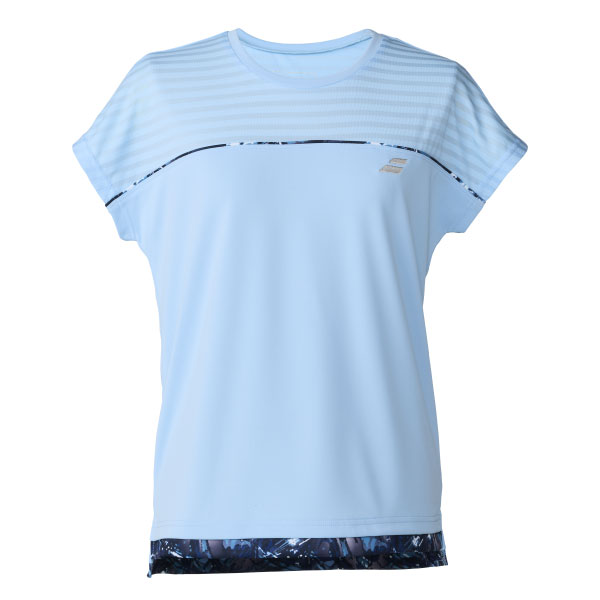 バボラ CLUB SHORT SLEEVE SHIRT （ BWG6331C-BL00 ）[ Babolat LS レディース ]26SS