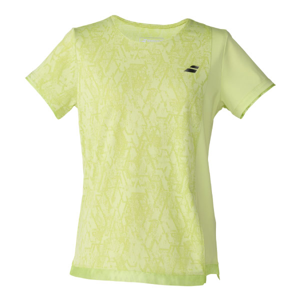 バボラ PLAY SHORT SLEEVE SHIRT （ BWG6370-YL00 ）[ Babolat LS レディース ]26FW