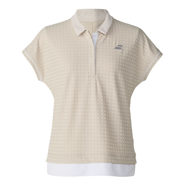 バボラ PLAY SHORT SLEEVE SHIRT （ BWG6377-BG00 ）[ Babolat LS レディース ]26FW