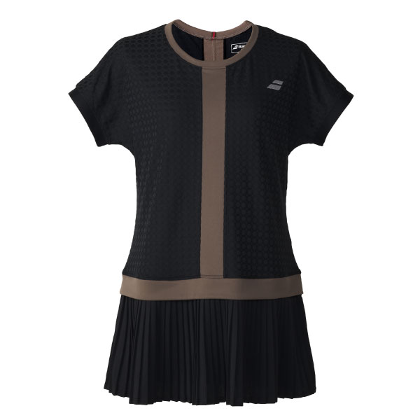 バボラ PLAY DRESS （ BWG6378-BK00 ）[ Babolat LS レディース ]26FW