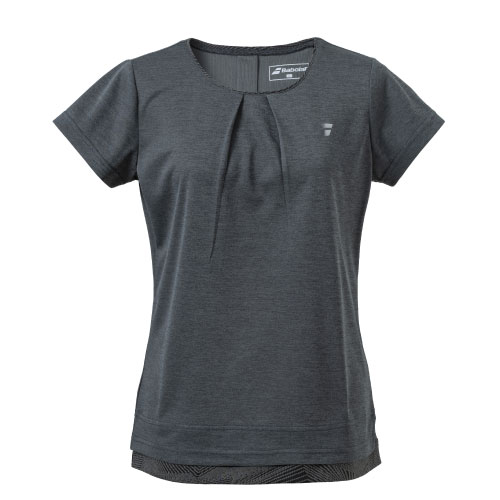 バボラ VS SHORT SLEEVE SHIRT （ BWP4521-BK00 ）[ BabolaT LS レディース ]24SS【ネットバーゲン】