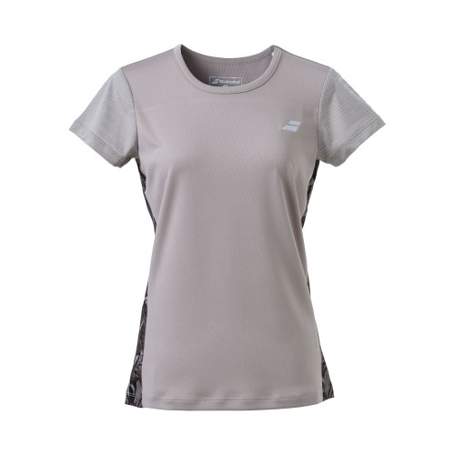 バボラ PURE SHORT SLEEVE SHIRT （ BWP4574-BW00 ）[ BabolaT LS レディース ]24FW【ネットバーゲン】