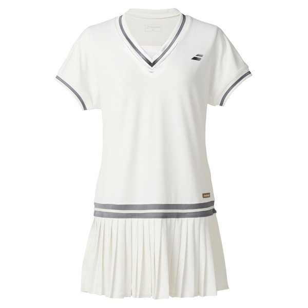 【10月25日～11月5日迄 2BUY10%OFFキャンペーン対象】バボラ ORIGIN DRESS （ BWP5580-WH00 ）[ BabolaT LS レディース ]25FW▲