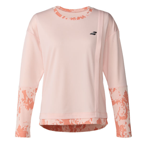 バボラ PLAY LONG SLEEVE SHIRT （ BWP6520-ME00 ）[ Babolat LS レディース ]26SS
