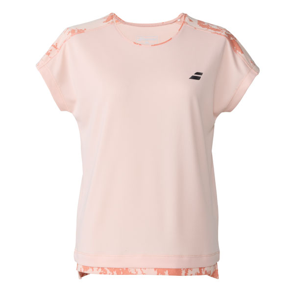 バボラ PLAY SHORT SLEEVE SHIRT （ BWP6521-ME00 ）[ Babolat LS レディース ]26SS
