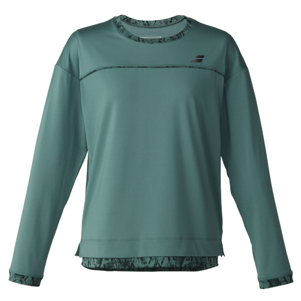 バボラ PLAY LONG SLEEVE SHIRT （ BWP6570-GR00 ）[ Babolat LS レディース ]26FW