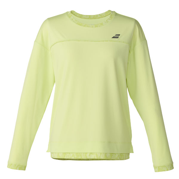 バボラ PLAY LONG SLEEVE SHIRT （ BWP6570-YL00 ）[ Babolat LS レディース ]26FW