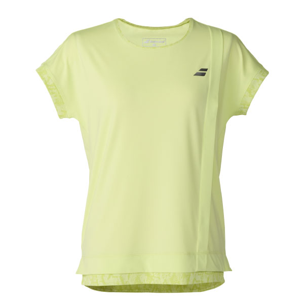 バボラ PLAY SHORT SLEEVE SHIRT （ BWP6571-YL00 ）[ Babolat LS レディース ]26FW