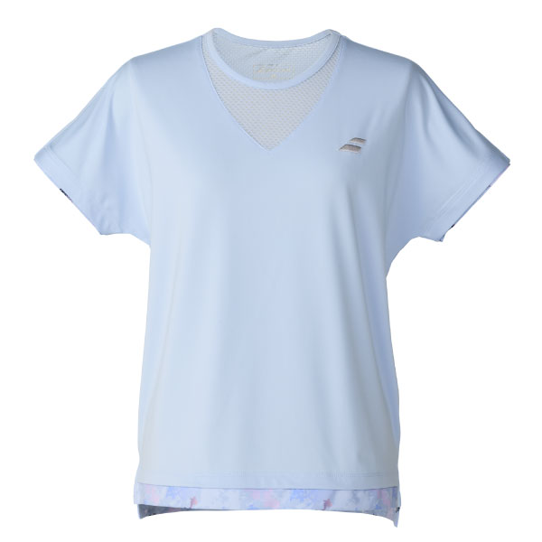 バボラ PLAY SHORT SLEEVE SHIRT （ BWP6574-BL00 ）[ Babolat LS レディース ]26FW