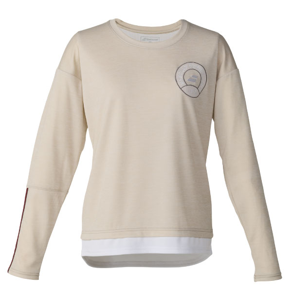 バボラ PLAY LONG SLEEVE SHIRT （ BWP6576-BG00 ）[ Babolat LS レディース ]26FW