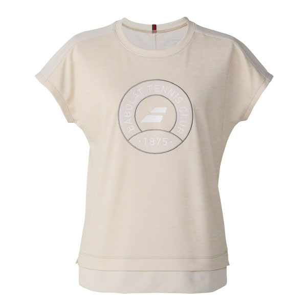 バボラ PLAY SHORT SLEEVE SHIRT （ BWP6577-BG00 ）[ Babolat LS レディース ]26FW