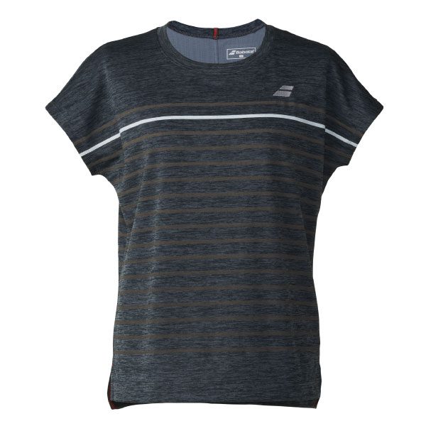 バボラ PLAY SHORT SLEEVE SHIRT （ BWP6578-BK00 ）[ Babolat LS レディース ]26FW