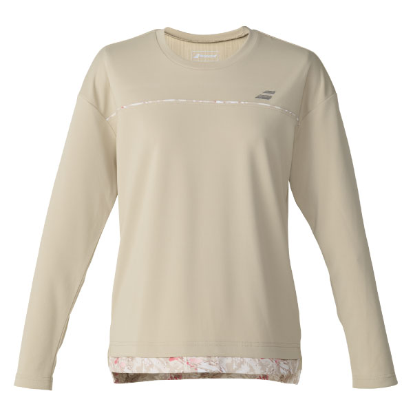 バボラ CLUB LONG SLEEVE SHIRT （ BWP6580C-BG00 ）[ Babolat LS レディース ]26FW