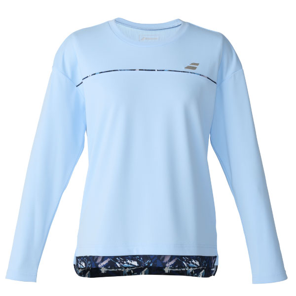 バボラ CLUB LONG SLEEVE SHIRT （ BWP6580C-BL00 ）[ Babolat LS レディース ]26FW