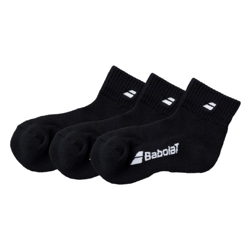 【10月25日～11月5日迄 2BUY10%OFFキャンペーン対象】バボラ CLUB 3P SHORT SOCKS （ BWS4835C-BK00 ）[ BabolaT LSC アクセサリー ]24SS▲