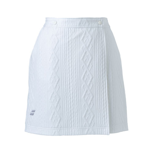 バボラ PURE SWEAT SKORT （ BWT4472-WH00 ）[ BabolaT SK レディース ]24FW【ネットバーゲン】