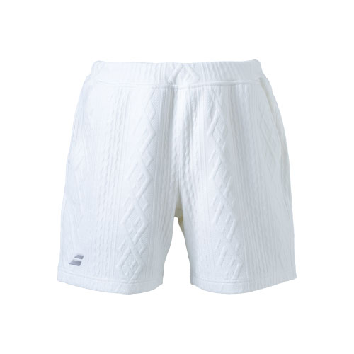 バボラ PURE SWEAT SHORT PANTS （ BWT4479-WH00 ）[ BabolaT LSP レディース ]24FW【ネットバーゲン】