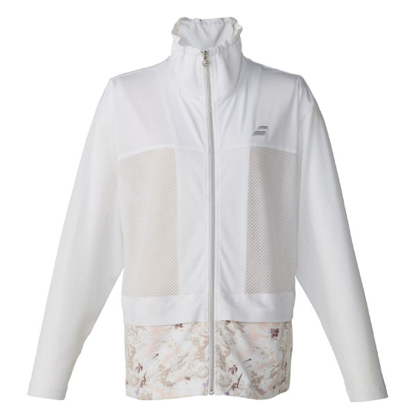 バボラ PLAY JACKET （ BWT6173-WH00 ）[ Babolat LWJ レディース ]26FW