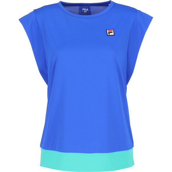 【予約商品 8月上旬発売予定】フィラ ゲームシャツ （ CZ6FGW002-ROY ）[ FILA LS レディース ]26FW