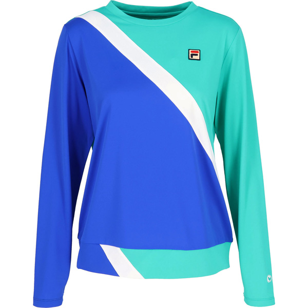 【予約商品 8月上旬発売予定】フィラ ロングスリーブシャツ （ CZ6FGW008-EGN ）[ FILA LS レディース ]26FW